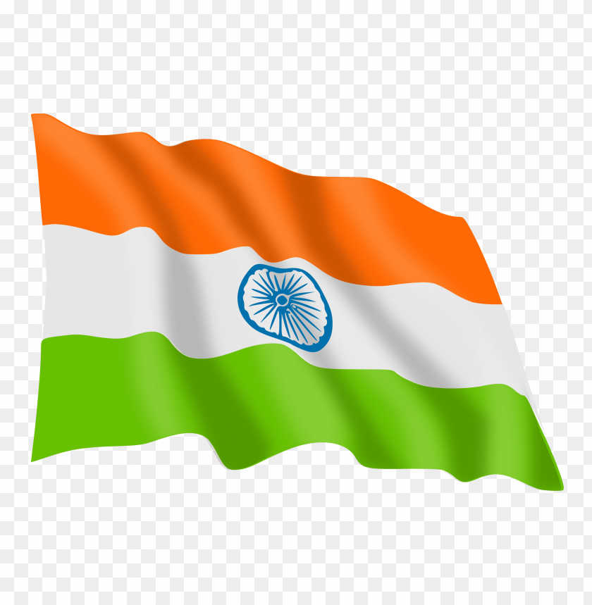 Indian Flag PNG Transparent Background 