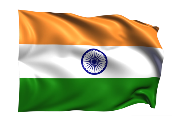 Indian Flag PNG Transparent Background 
