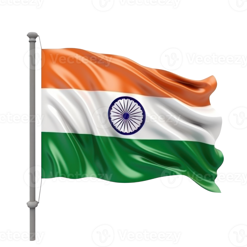Indian Flag PNG Transparent Background 